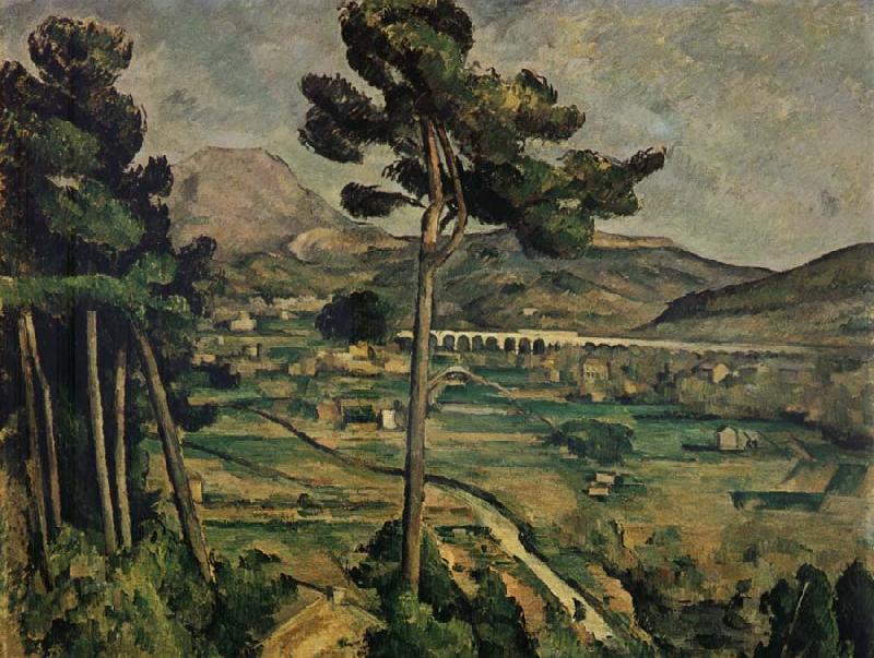 Paul Cezanne Mont Sainte oil painting image